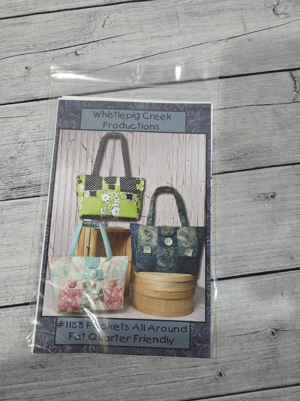 Whistlepig Creek Productions Sewing Pattern #1188 Pockets All Around